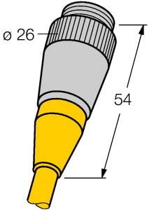 TURCK - 7/8'' Rundsteckverbinder, Stecker 7/8''