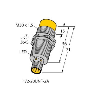TURCK - Induktiver Sensor, uprox®