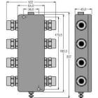 TURCK - PROFIBUS-PA, IP67-Verteilerbaustein, sechskanalig, PTB 03 AT