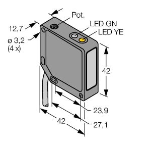 TURCK - Opto-Sensor, Reflexionslichttaster