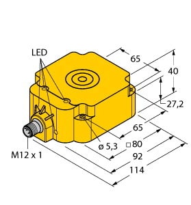 TURCK - Induktiver Sensor, uprox®+