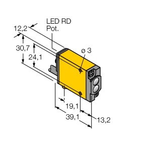 TURCK - Opto-Sensor, Reflexionslichttaster