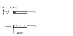TURCK - Magnetfeldsensor, für Pneumatikzylinder