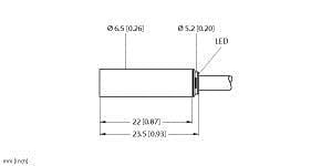 TURCK - Induktiver Sensor, Standard