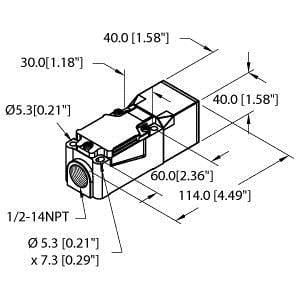 TURCK - Induktiver Sensor, uprox®