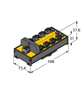 TURCK - FOUNDATION™ fieldbus und PROFIBUS-PA, IP20-Verteilerbaustein
