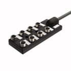 TURCK - Passiver Aktuator-/Sensor-Verteiler M12 x 1, 8-fach, mit fes