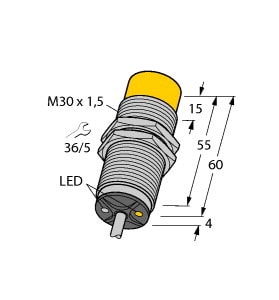 TURCK - Induktiver Sensor, uprox®