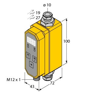 TURCK - Durchflussmessung, Inline-Sensor mit integrierter Auswerteel