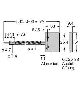 TURCK - Glas-Lichtleiter, Einzelleiter