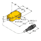 TURCK - Induktiver Winkelsensor, mit Analogausgang, Premium-Line