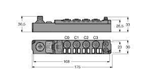 TURCK - piconet® Stand-alone-Modul für CANopen, 4 analoge Ausgänge 0