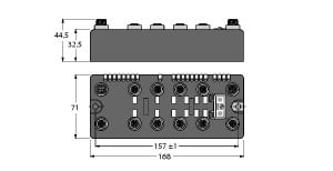 TURCK - BL compact Multiprotokoll Station für Industrial Ethernet, 8