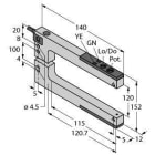 TURCK - Opto-Sensor, Gabellichtschranke