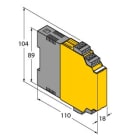 TURCK - Trennschaltverstärker, 2-kanalig, PTB 00 ATEX 2033