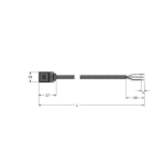 TURCK - Ventilsteckverbinder Bauform C, Anschlussleitung