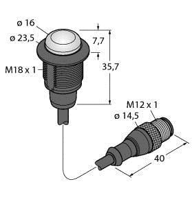 TURCK - LED-Anzeige, Kennleuchte