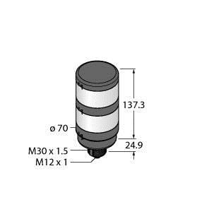 TURCK - LED-Anzeige, Modulare Signalsäule, Vorkonfektioniert