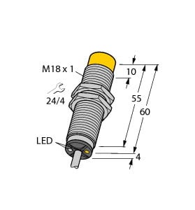 TURCK - Induktiver Sensor, uprox®