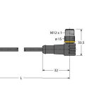TURCK - Ventilsteckverbinder Bauform A, Verbindungsleitung