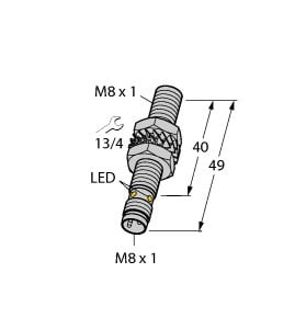 TURCK - Induktiver Sensor, uprox®+