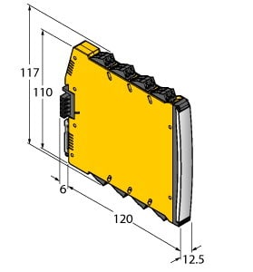 TURCK - Temperatur-Messverstärker, 2-kanalig, TÜV  15 ATEX 168214 X