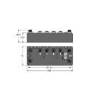 TURCK - BL compact Multiprotokoll Station für Industrial Ethernet, 4