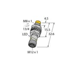 TURCK - Induktiver Sensor, mit erhöhtem Schaltabstand, Standard
