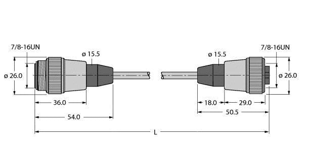 TURCK - PVC-Kabelmantel