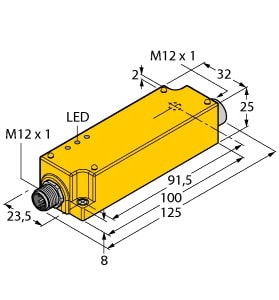 TURCK - Analogsignaltrenner, 1-kanalig, TÜV 07 ATEX 553223
