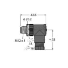 TURCK - M12 x 1 Rundsteckverbinder, Konfektionierbarer Stecker, abge