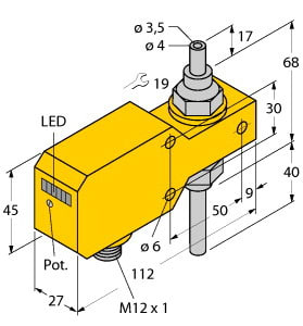 TURCK - Strömungsüberwachung, Inline-Sensor mit integrierter Auswert