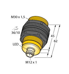 TURCK - Induktiver Sensor, uprox®