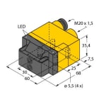 TURCK - Induktiver Sensor, Doppelsensor für Schwenkantriebe, Standar