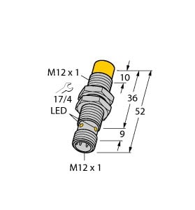 TURCK - Induktiver Sensor, uprox®+