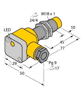 TURCK - Induktiver Sensor, uprox®