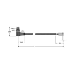 TURCK - Aktuator-, Sensor- und Versorgungsleitung / PUR, Anschlussle