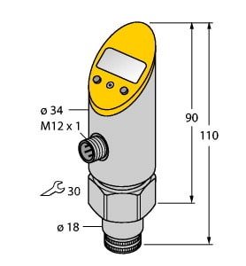 TURCK - Temperaturerfassung, mit Stromausgang und einem Transistorsc