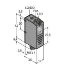 TURCK - Opto-Sensor, Reflexionslichtschranke mit Polarisationsfilter