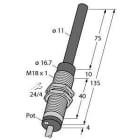 TURCK - Induktiver Sensor, mit Analogausgang, Standard