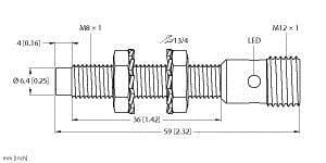 TURCK - Induktiver Sensor, Standard