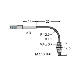 TURCK - Kunststoff-Lichtleiter, Einzelleiter