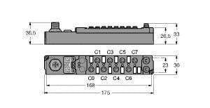 TURCK - piconet® Stand-alone-Modul für DeviceNet™, 8 digitale Ausgän