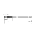 TURCK - Aktuator- und Sensorleitung / PVC, Anschlussleitung