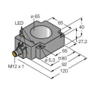 TURCK - Induktiver Sensor, Ringsensor, Standard