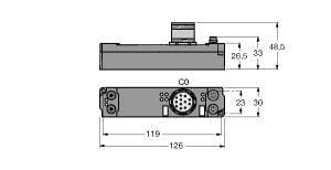 TURCK - piconet® Erweiterungsmodul für IP-Link, 1-kanaliges SSI-Gebe
