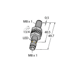 TURCK - Induktiver Sensor, mit erhöhtem Schaltabstand, Standard