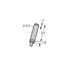 TURCK - Induktiver Sensor, Standard, KEMA 02 ATEX 1090X