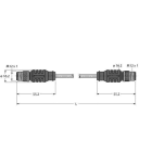 TURCK - Leitung für Industrial Ethernet, PVC-Kabelmantel, 8-polig