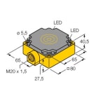 TURCK - Induktiver Sensor, mit erhöhtem Schaltabstand, uprox®